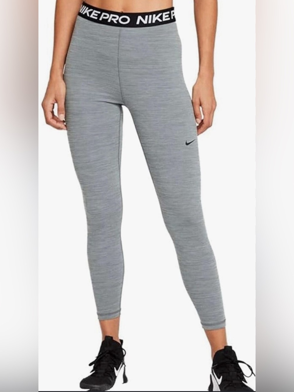 Nike Pro Women's Grey Performance Leggings